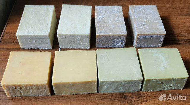 Алеппское мыло оливковое. Мыло туалетное