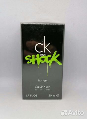 Туалетная вода calvin klein ONE shock