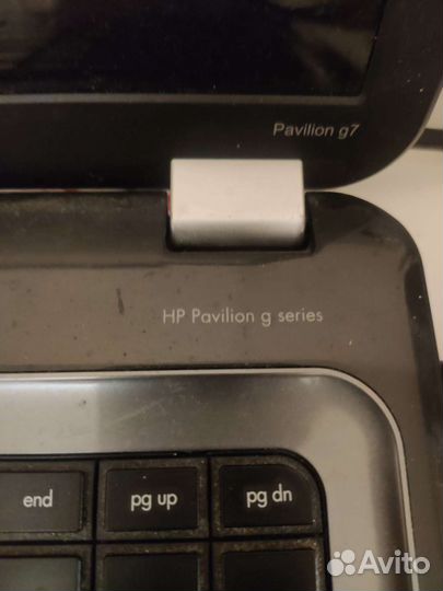 Ноутбук hp pavilion g7