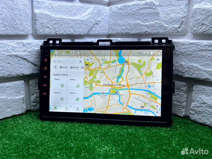 Штатная магнитола Toyota Land Cruiser Prado 120