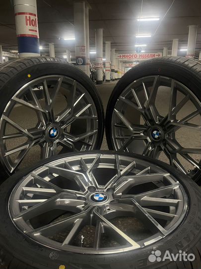 Колеса в сборе на BMW G30 R19 разноширокие