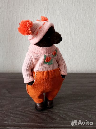 Мишка тедди игрушка, ручная работа