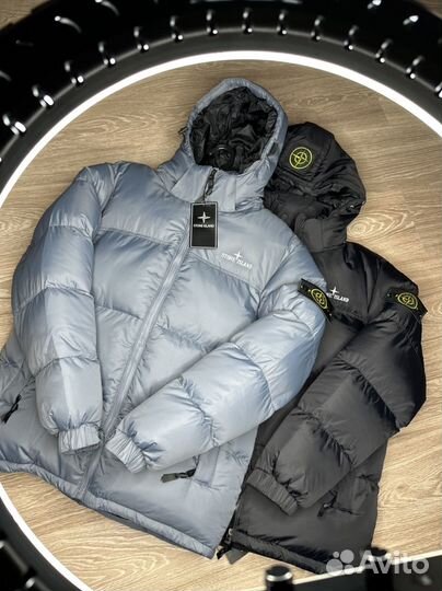 Зимний пуховик мужской Stone Island