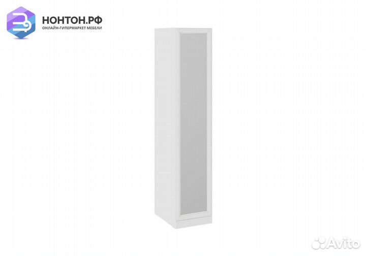 Пенал Франческа с зеркалом дуб седан