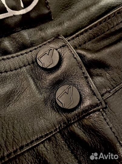 Yoko кожаные мотоштаны