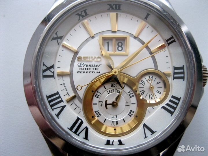 Часы Seiko Premier Kinetic SNP022P1 Оригинал