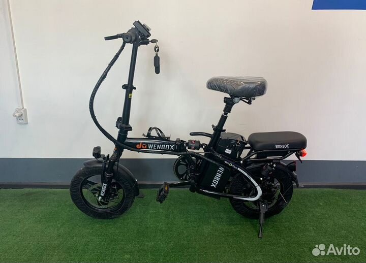 Электровелосипед складной