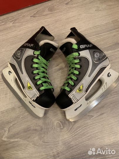 Коньки Хоккейные Детские graf 101 30-31 (YTH 12.5)