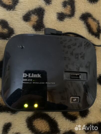 Мобильный роутер D-Link DIR-412