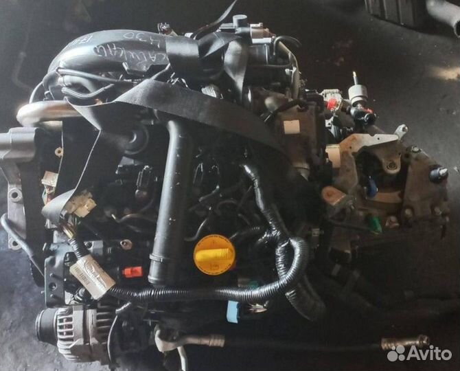 Двигатель K9K430 Nissan Qashqai 1.5л дизель 2010г