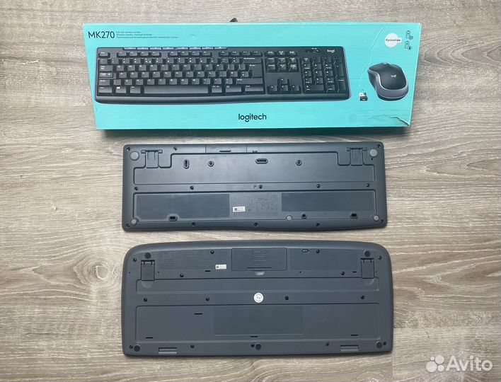Клавиатура беспроводная Logitech MK270, MK330