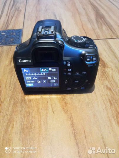 Зеркальный фотоаппарат canon eos 1100d