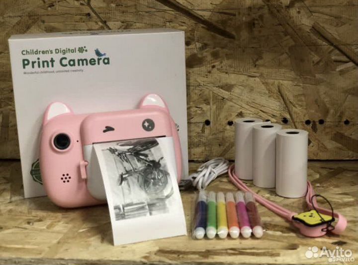 Детский фотоаппарат моментальной печати