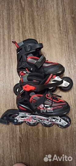Роликовые коньки детские раздвижные