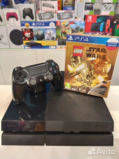 Sony PS4 Fat + Star Wars Lego (гарантия, магазин)