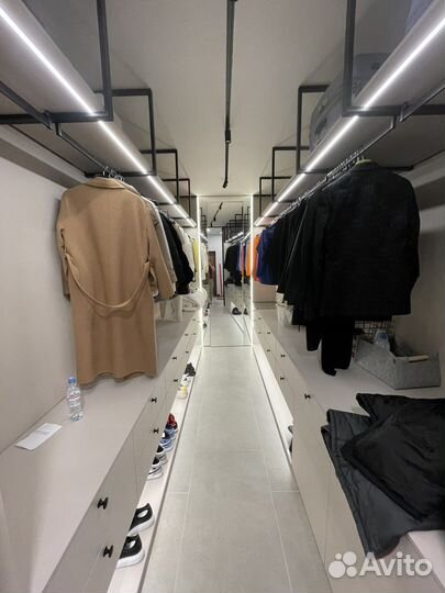 Гардеробная система на заказ лофт