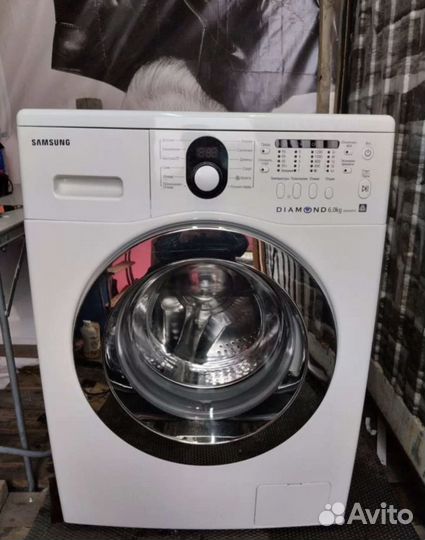 Стиральная машина Самсунг 6кг Diamond