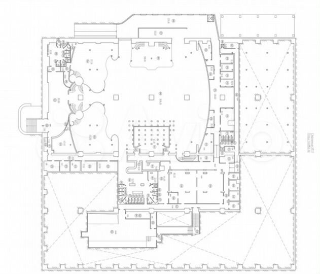 Общепит, 10610 м²