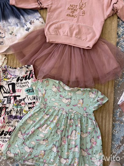 Вещи пакетом на девочку