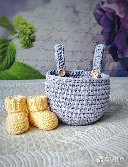 Подвесная корзина на кроватку