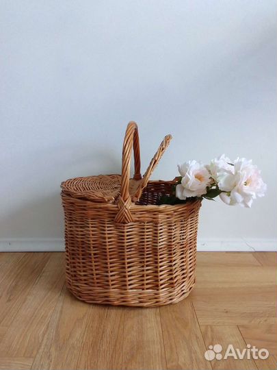 Корзина из лозы