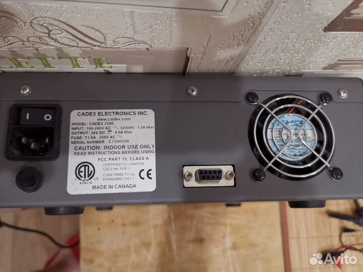 Анализатор батарей cadex c7200