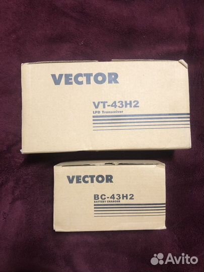 Радиостанция Vector VT43H2 (полный комплект)