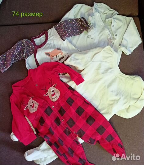 Детские вещи на девочку 74 размера