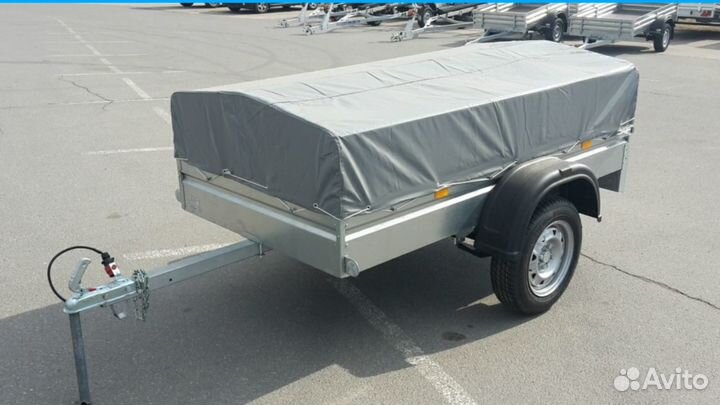 Легковой прицеп-компакт Мзса, 205х110 рессоры Ее