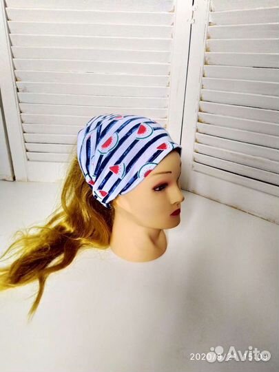 Косынка на резинке