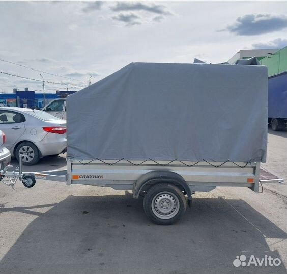 Услуги легкового прицепа с водителем