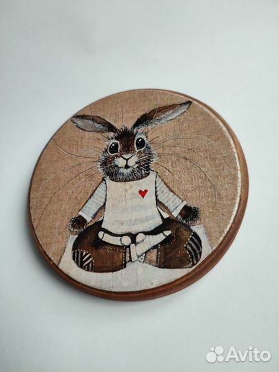 Деревянное панно