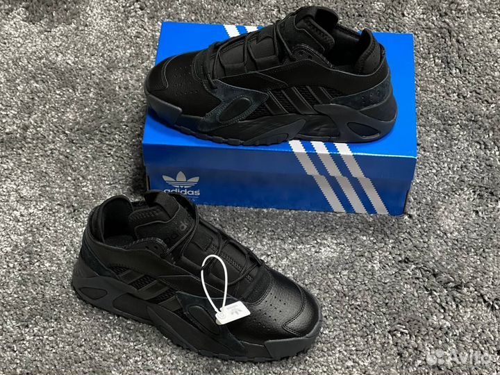 Adidas мужские кроссовки кожаные лух 42 45