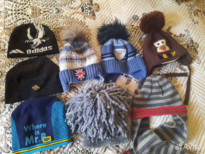 Шапка детская зимняя для мальчика