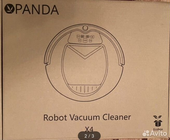 Робот пылесос panda X4 pet series