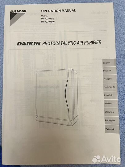 Очиститель Daikin