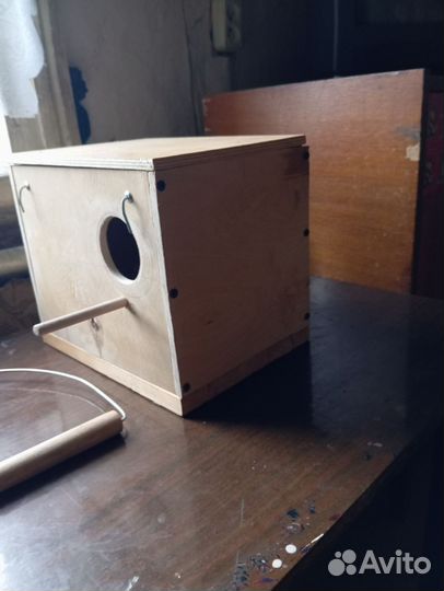 Гнездо для попугаев (для больших клеток)