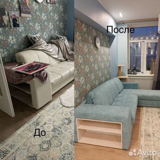 Перетяжка дивана мягкой мебели