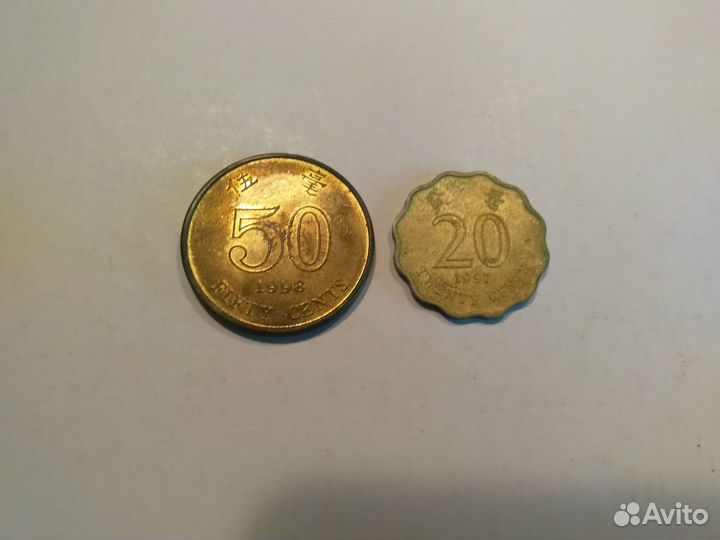 Монеты. Гонконг
