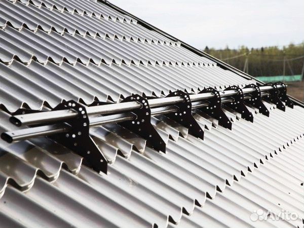 Снегозадержатель для фальцевой кровли