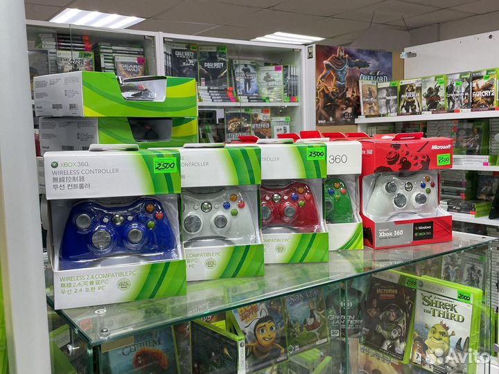 Геймпады джойстики Sony PS4 PS3 PS2 PS1 Xbox 360