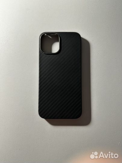 Чехол на iPhone 12 pro карбоновый