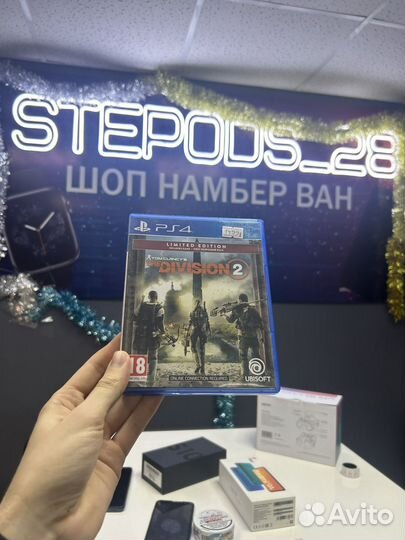 Диск Tom Clancy's The Division 2 PS4 новый