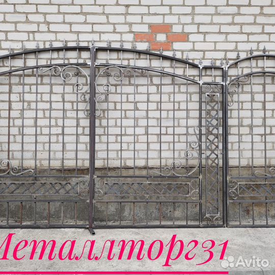 Кованые ворота и калитки