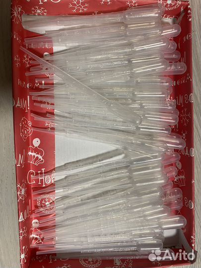 Пипетки одноразовые пластиковые