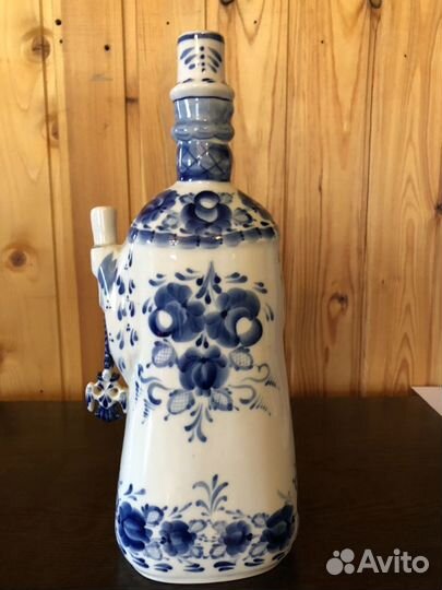 Штоф гжель «Царь»