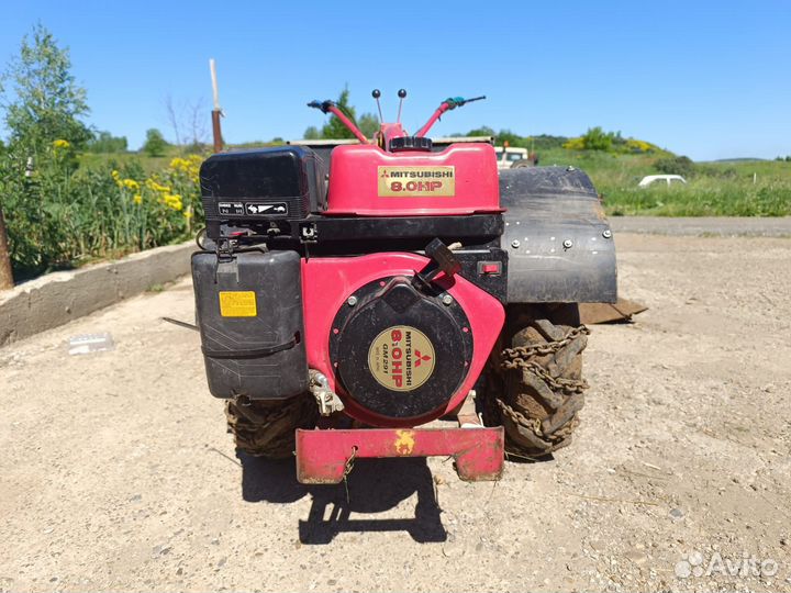 Мотоблок Беларусь с двигателем mitsubishi