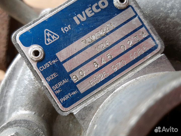 Турбина Рено Мастер 1 V 2.5 тд