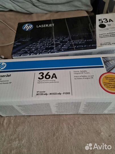 Картридж hp 36 а