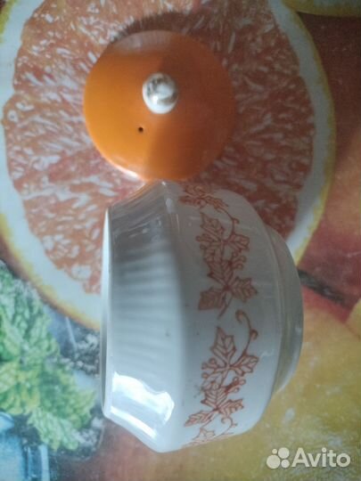 Сахарница фарфор СССР